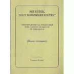   Könyv Mit egyek,hogy egészséges legyek? összes vércsopor t 1db