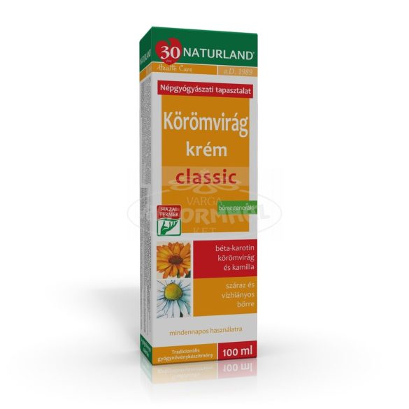 Naturland Körömvirág classic krém 100g