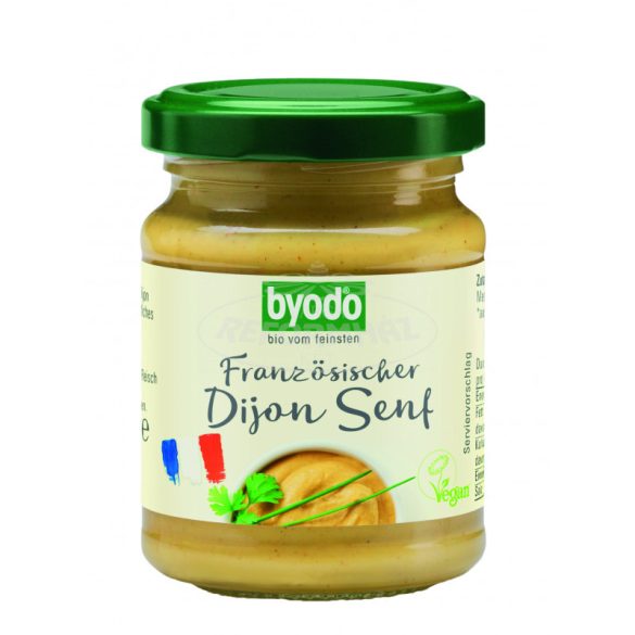 Byodo bio mustár dijon csípős 125ml