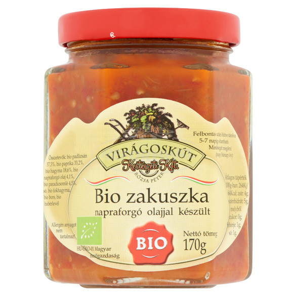 Virágoskút bio zakuszka 170g