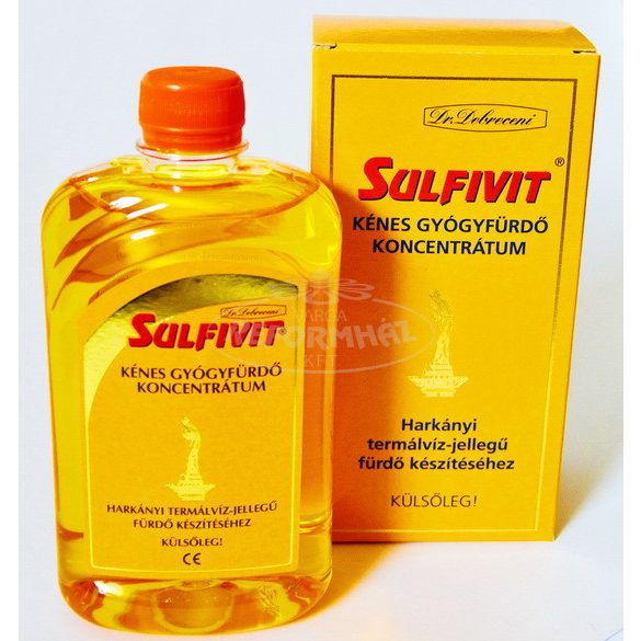 Sulfivit kénes gyógyfürdő koncentrátum 500ml