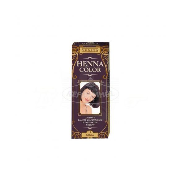 Henna color krémhajfesték 17 padlizsán 75ml