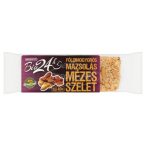 Biopont bio mézes földimogyoró-mazsola szelet 40g