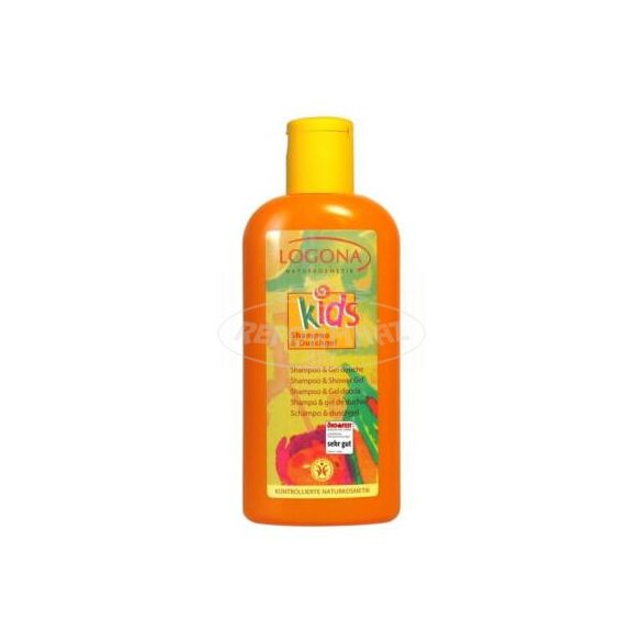 Logona kids gyerek sampon+tusfürdő 200ml