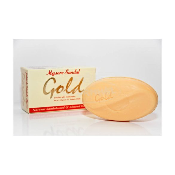 Mysore szappan szantál gold 125g