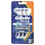 Gillette borotva Blue 3 eldobható kék 3x