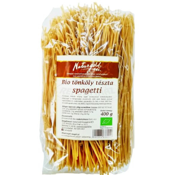 Naturgold tészta bio tönköly spagetti 400g