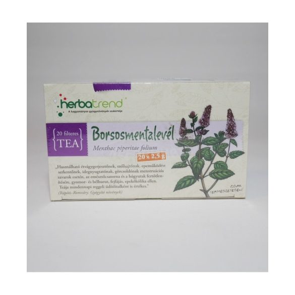 Herbatrend Borsmentalevél filteres tea 20x2,25 20x