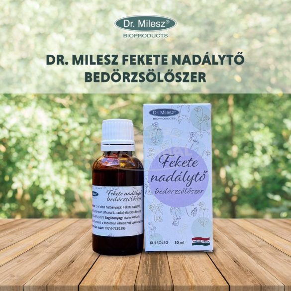 Dr Milesz fekete nadálytő bedörzsölőszer 30ml