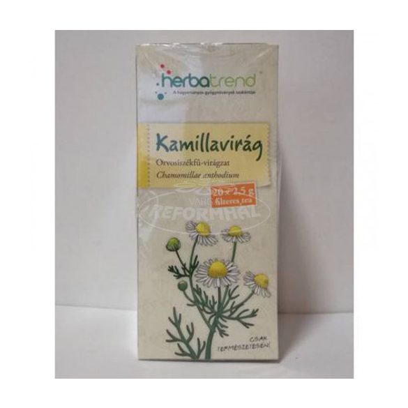 Herbatrend Kamillavirág filt.tea 20x2,5g 50g