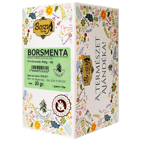 Boszy-tea Borsmenta filteres 20x