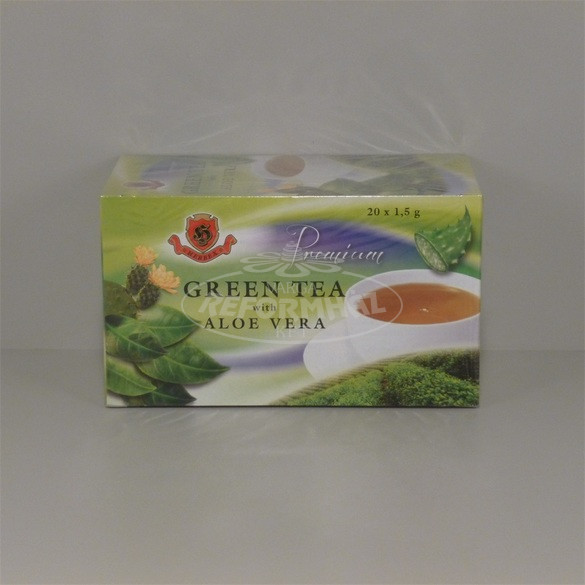 Herbex Zöld Tea Aloe Verával és Zöld kaktusz ízesítéssel 20x