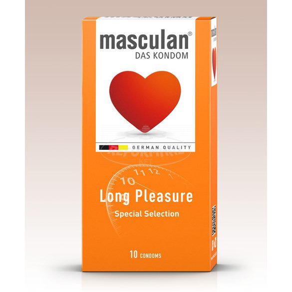 Óvszer Masculan Long Pleasure /késleltetős/ 10x