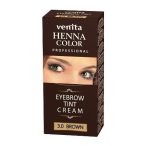 Henna Color szempilla és szemöldök porfesték barna 1.5g