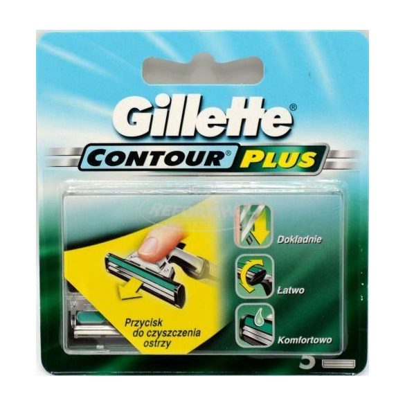 Gillette contur plus borotva betét 5db