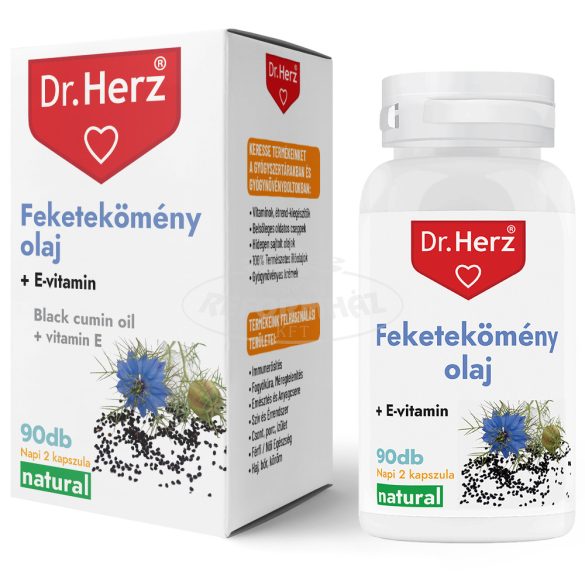 Dr Herz Feketekömény olaj 500mg kapszula 90x