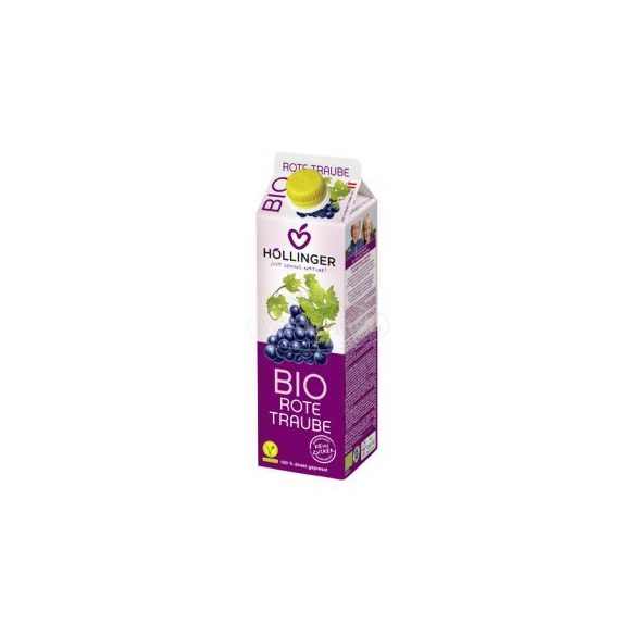 Höllinger bio Vörösszőlő ivólé 1000ml