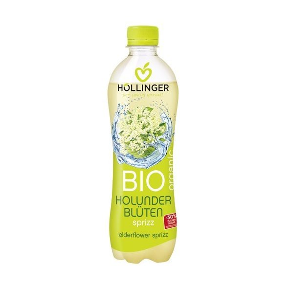 Höllinger bio gyümölcsfröccs bodzavirág 500ml