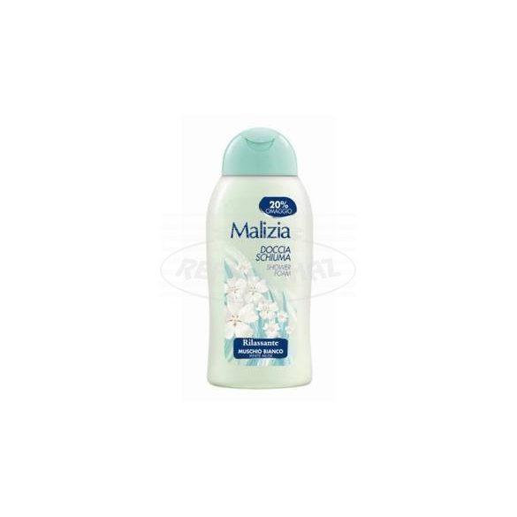 Malizia tusfürdő női Fehérpézsma /White Musk/ 300ml