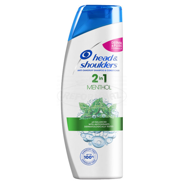 Head&Shoulders korp.ell.sampon,balzsam2in1 menthol 225ml