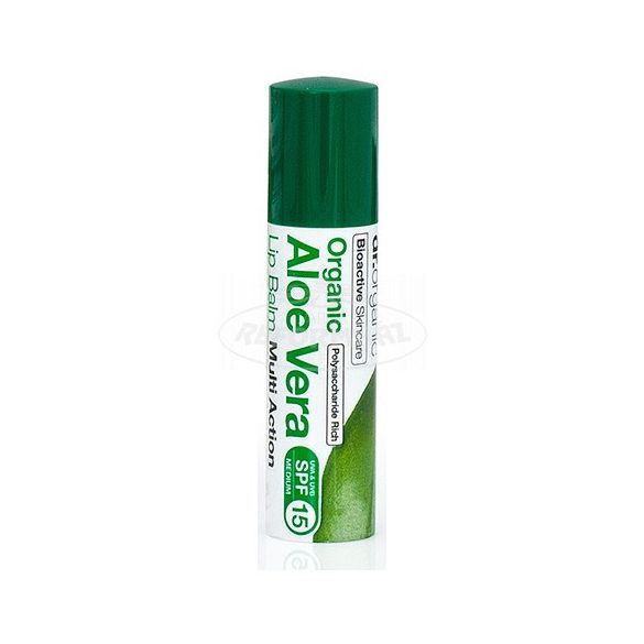 Dr.Organic ajakbalzsam bio aloe verával 5.7ml