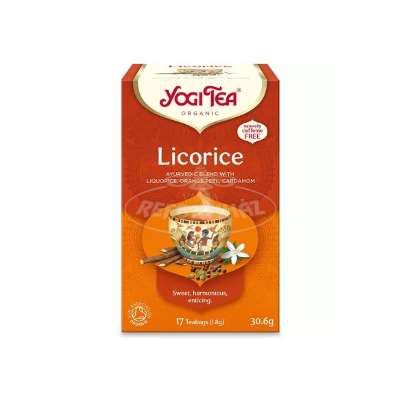 Yogi bio tea Édesgyökér filteres 17x