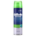 Gillette borotvahab világoskék sensitive+ 200ml