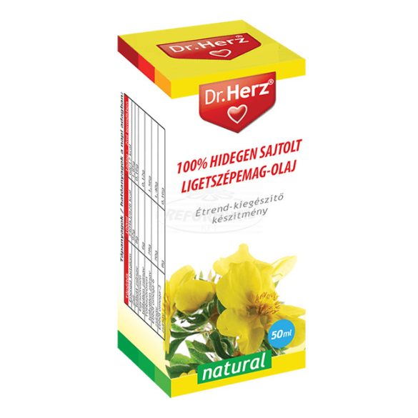 Dr Herz 100% hidegen sajtolt ligetszépemag-olaj 50ml