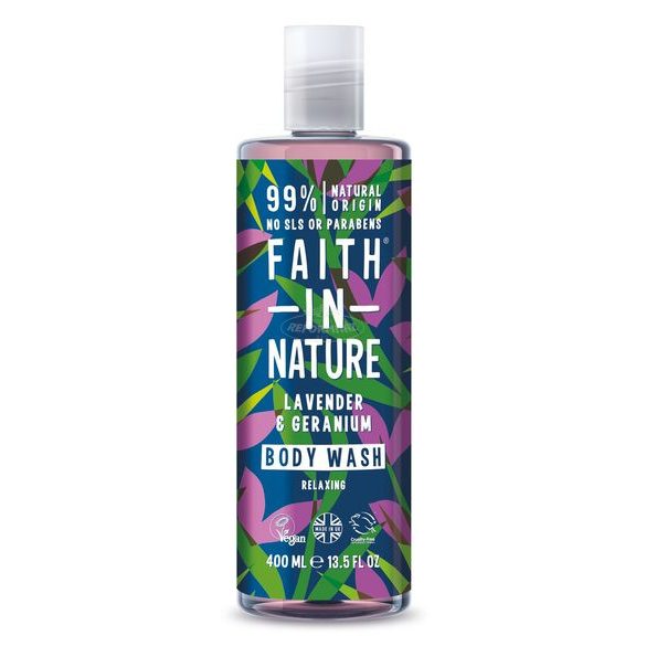 Faith in nature tusfürdő levendula geránium 400ml