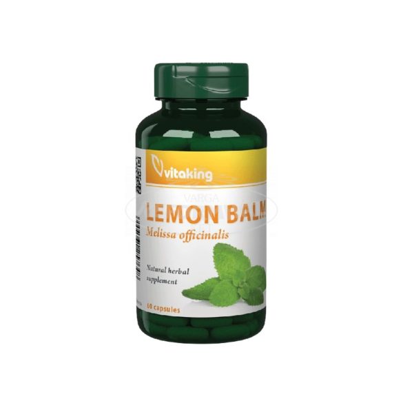 Vitaking Citromfű Lemon Balm. kapszula 500mg 60x