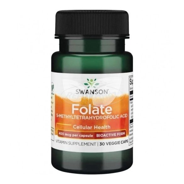 Swanson Folate 400mcg ultra kapszula 30x