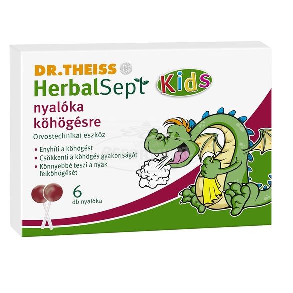 Dr Theiss Herbalsept nyalóka köhögésre 6x