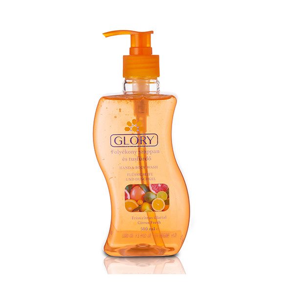 Glory folyékony szappan és tusfürdő citrus fresh 500ml