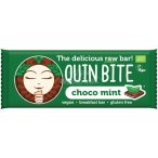 Quin Bite bio nyers csokoládé-menta gyümölcsszelet 30g