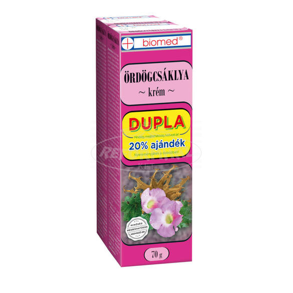 Biomed Ördögcsáklya krém Dupla 2x70g 140g