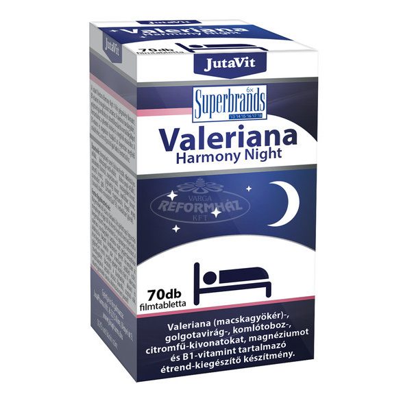 Jutavit Valeriana Harmony Night filmtabletta 70x