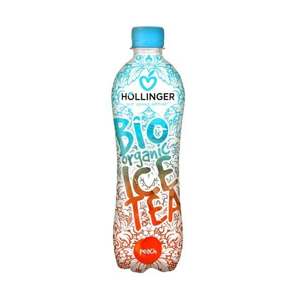 Höllinger bio ice tea őszibarack 500ml