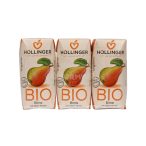 Höllinger bio szűretlen körte nektár 60% 3*200ml 600ml