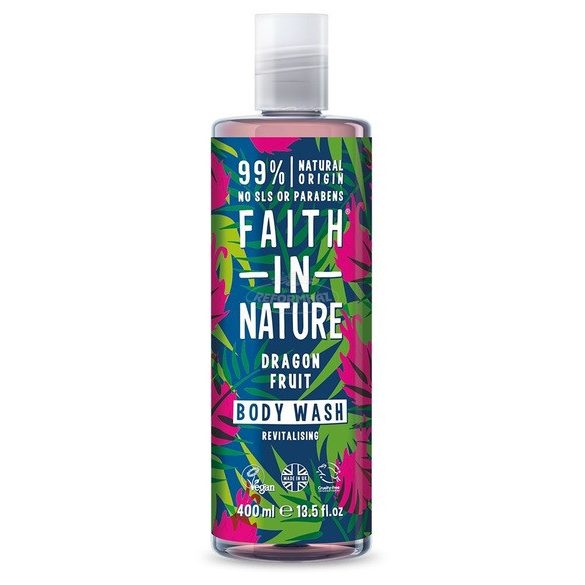 Faith in nature tusfürdő sárkánygyümölcs 400ml