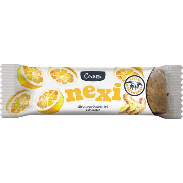 Cornexi NEXI zabszelet citrom-gyömbér 45g