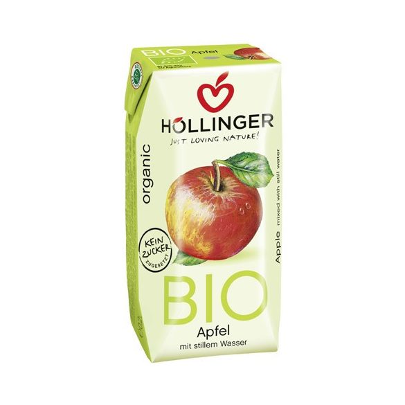 Höllinger bio szűretlen almalé 200ml