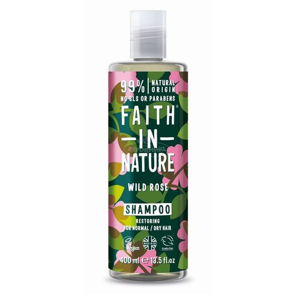 Faith in nature sampon vadrózsa 400ml