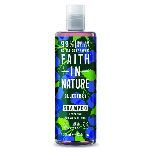 Faith in nature sampon kék áfonya 400ml