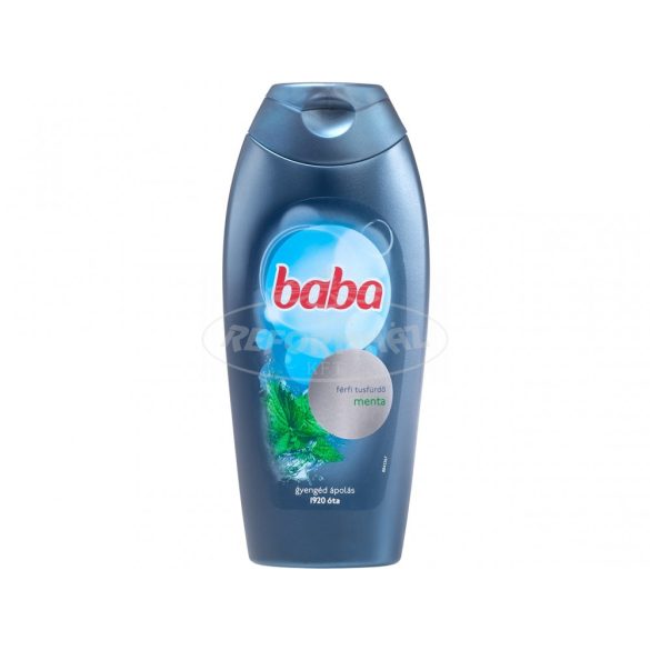 Baba tusfürdő férfi /menta 400ml