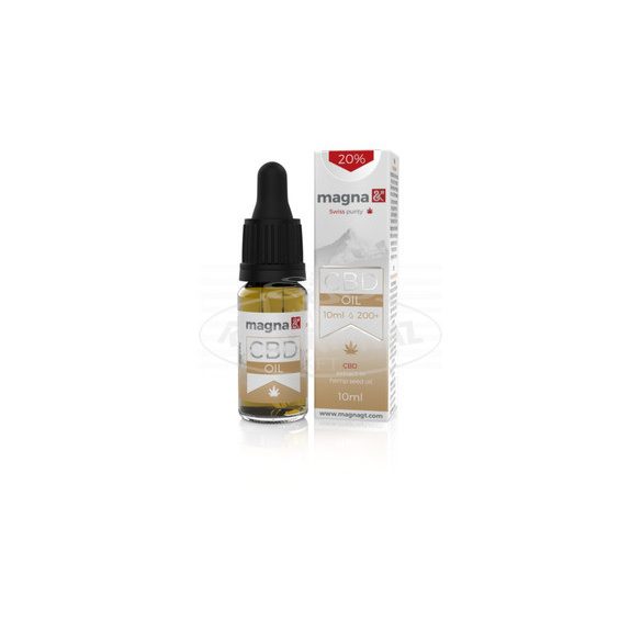 Magna CBD olaj 20% 200+ kendermagolajban 10ml