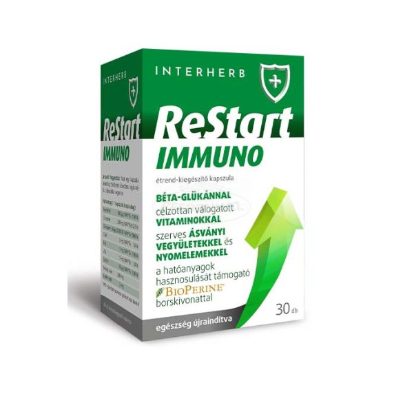 Interherb ReStart Immuno kapszula 30x