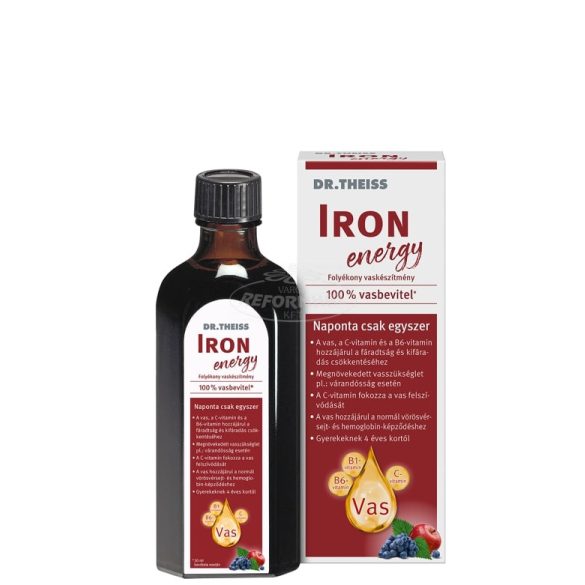 Dr Theiss Iron Energy folyékony vaskészítmény 250ml