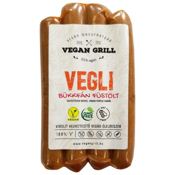 Vegan Grill Vegli füstölt virsli helyettesítő 180g