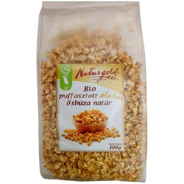 Naturgold bio puffasztott alakor natúr 100g