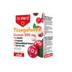 DR Herz Tőzegáfonya kivonat 500mg 60x